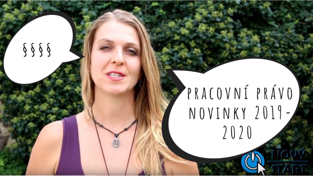 Novinky v pracovním právu 2019-2020