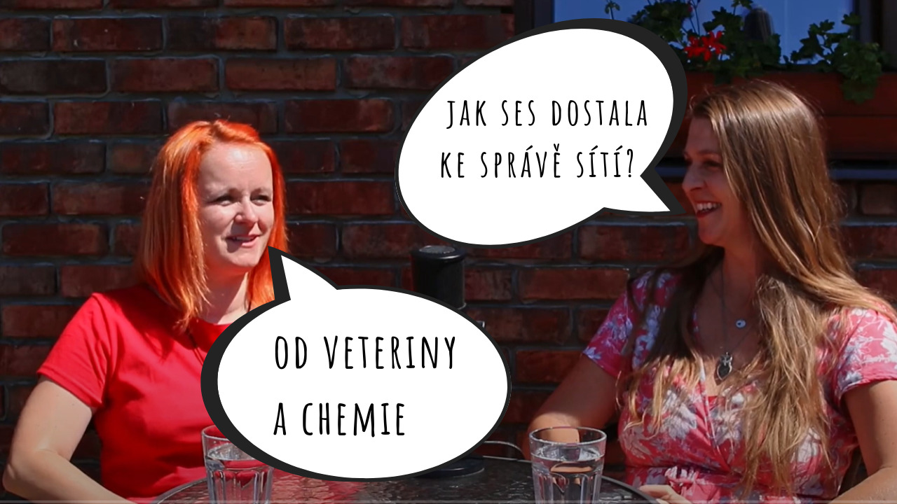 Petra Mertlová: od veterinářky po správu sítí