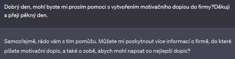 motivak zadost