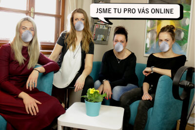 Jsme tu pro vás online!